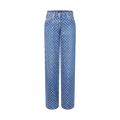 Monogram Flared Jeans