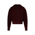 Monogram Flower Toweling Zip-Up Jacket