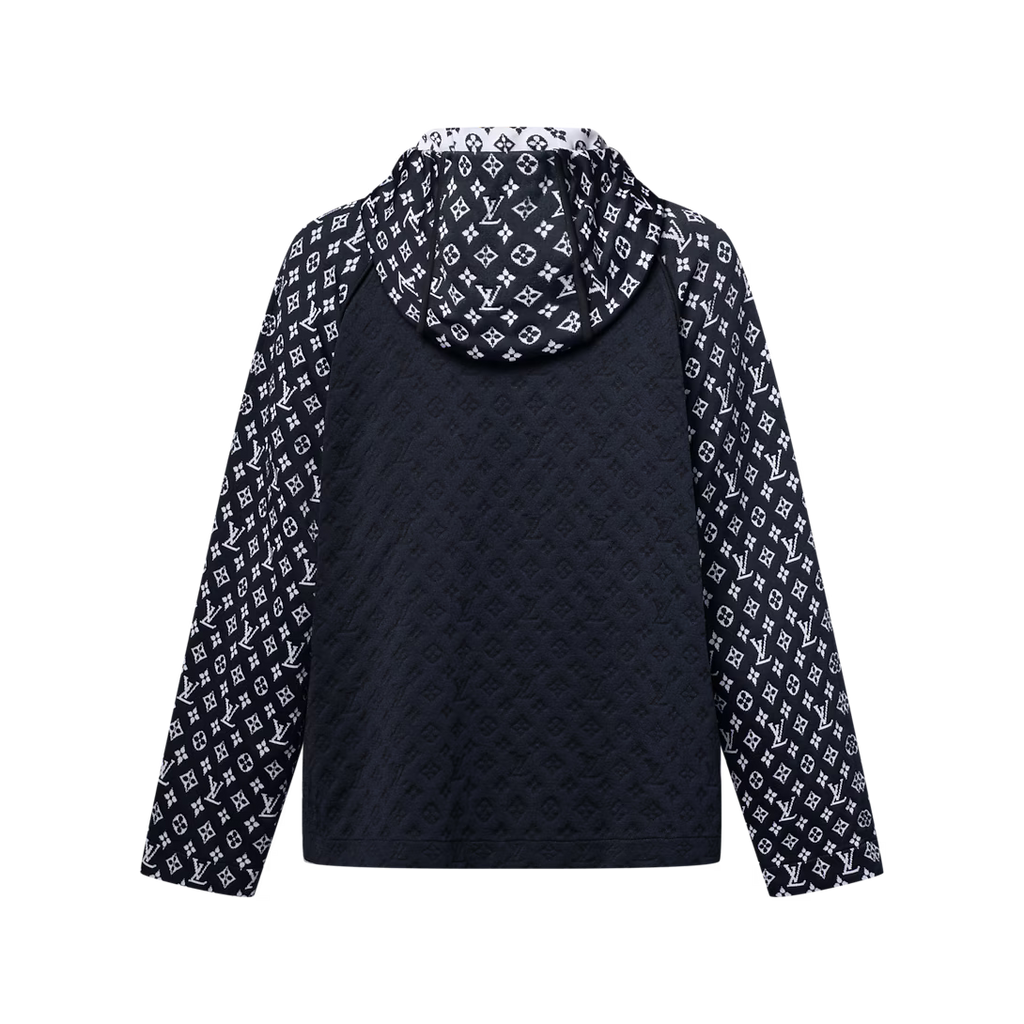 Monogram Jacquard Knit Hoodie