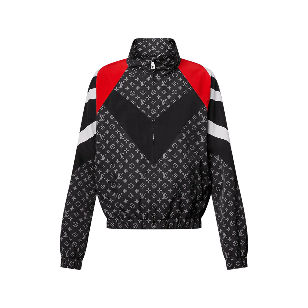 Monogram Printed Nylon Tracksuit Top