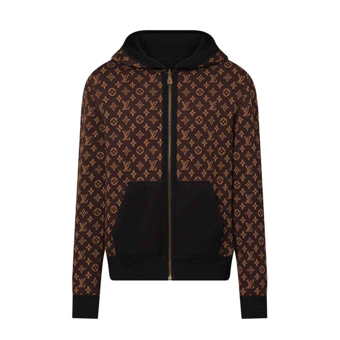 Monogram Reversible Double Face Hooded Blouson