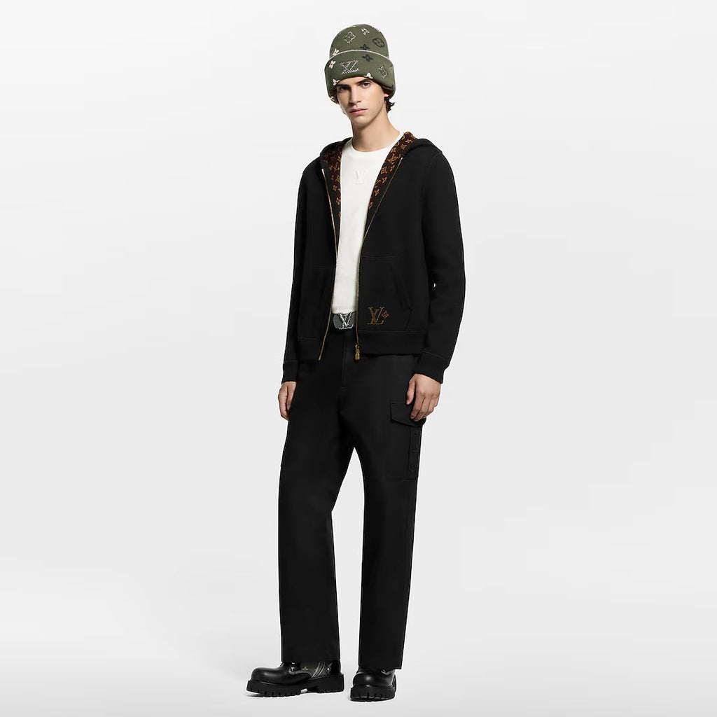 Monogram Reversible Double Face Hooded Blouson