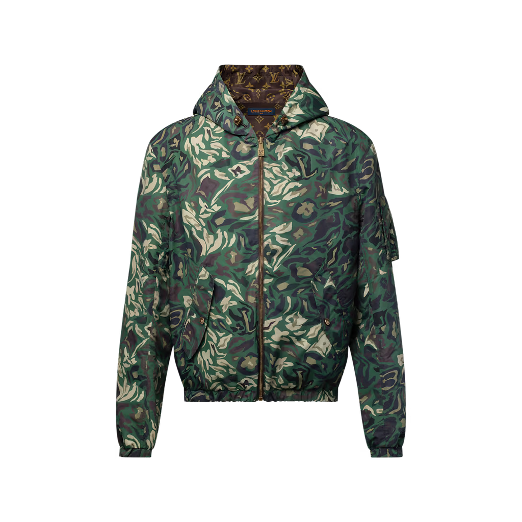 Monogram Reversible Windbreaker