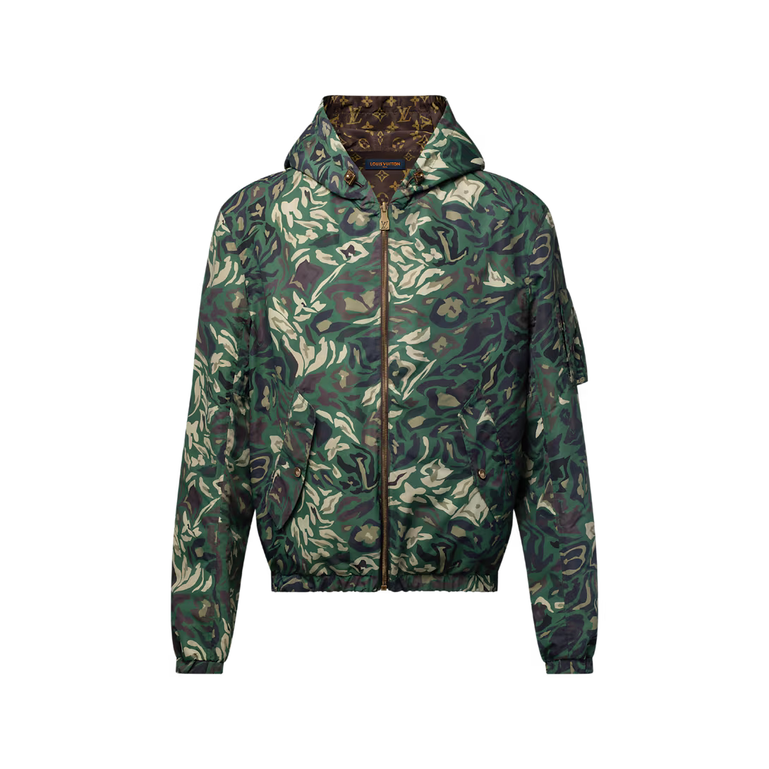 Monogram Reversible Windbreaker