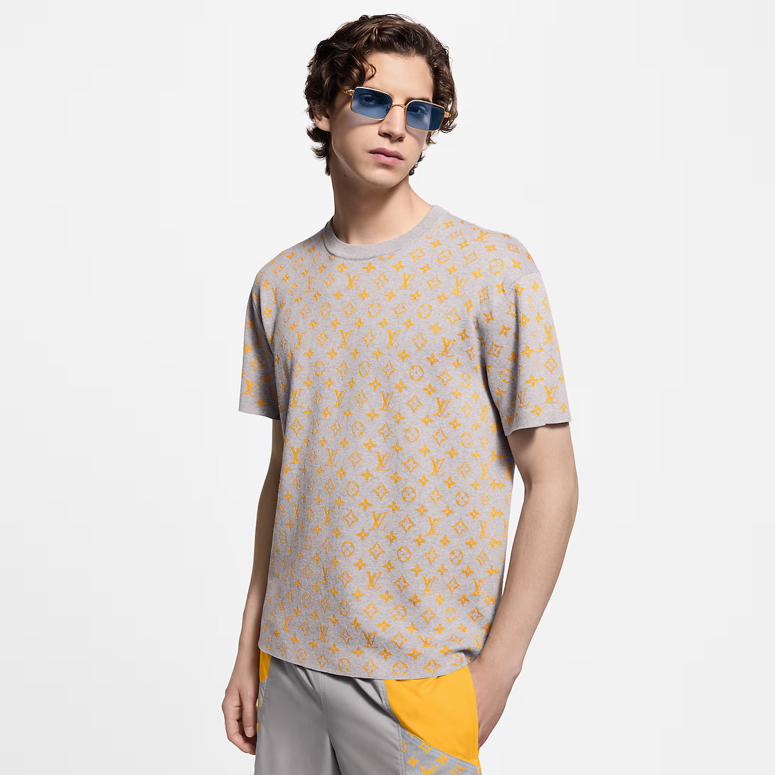 Monogram Short-Sleeved Crewneck