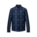 Monogram Tartan Denim Overshirt