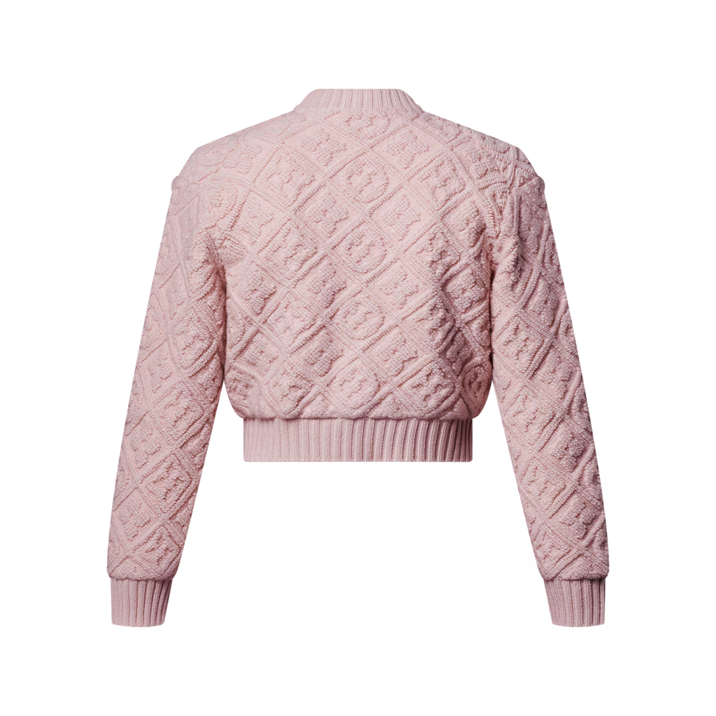 Monogram Toweling Cardigan