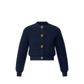 Monogram Toweling Cardigan