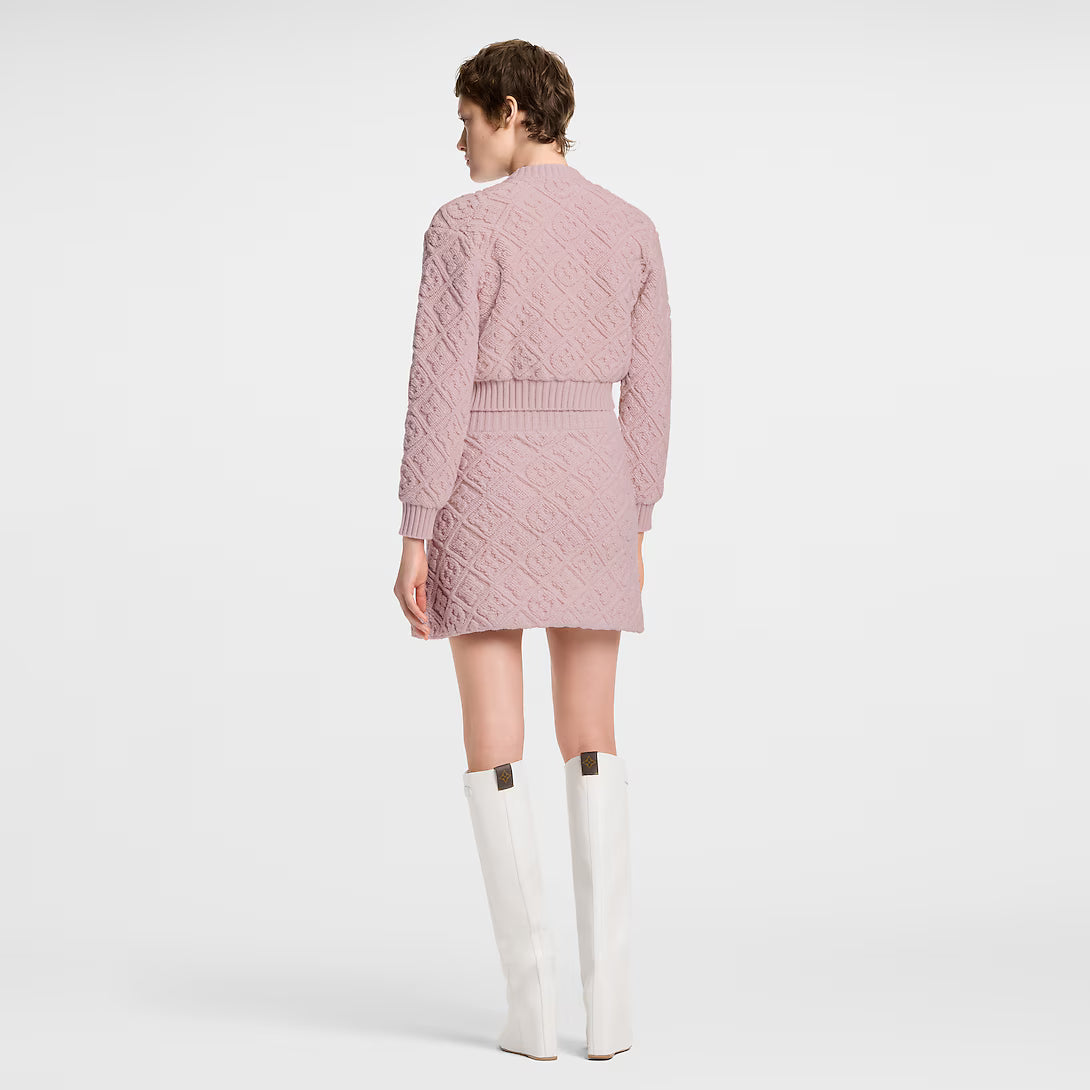 Monogram Toweling Mini Skirt