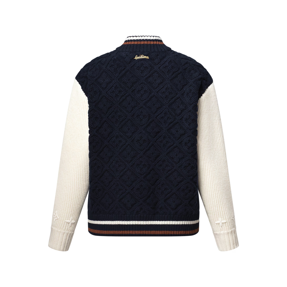 Monogram Toweling Varsity Jacket