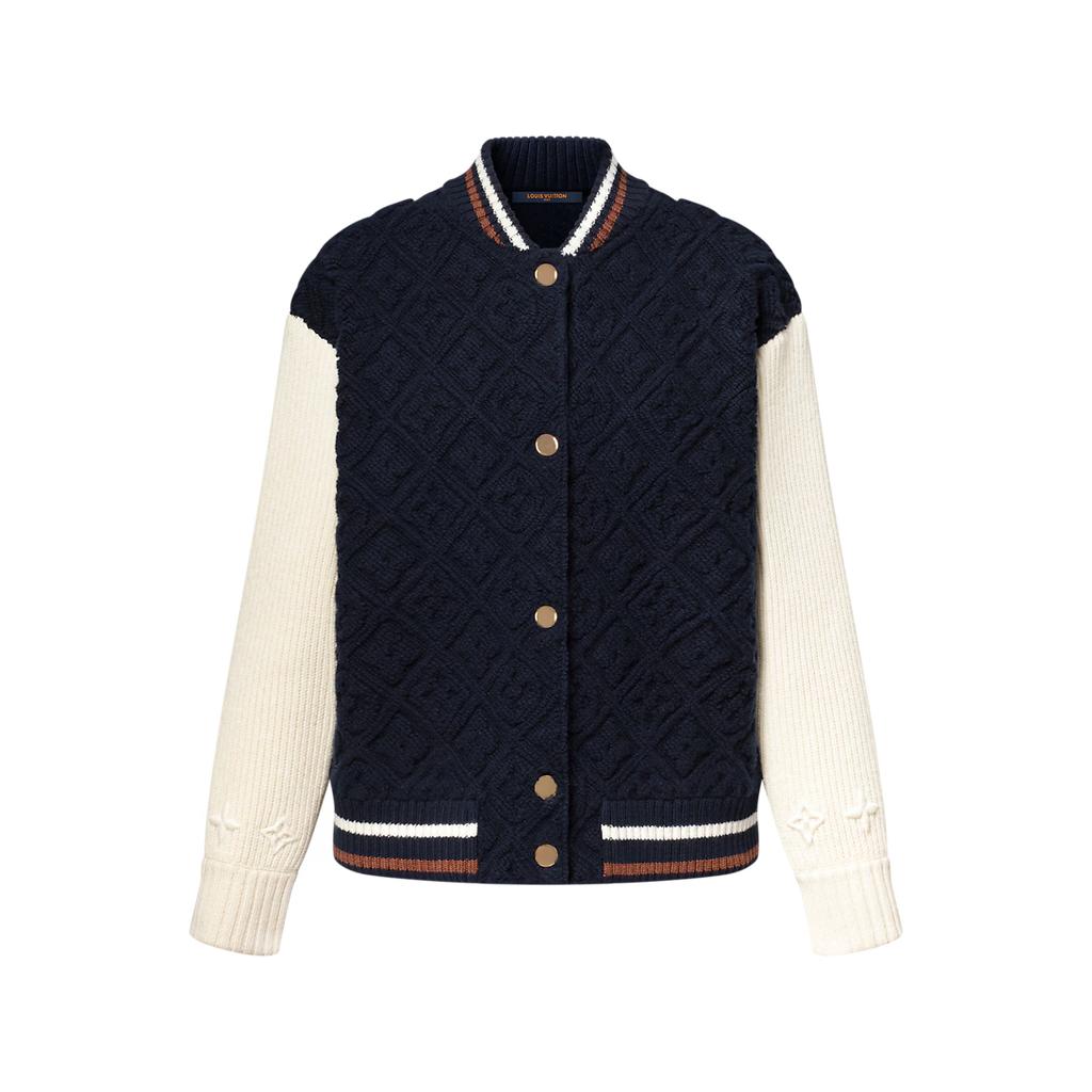 Monogram Toweling Varsity Jacket