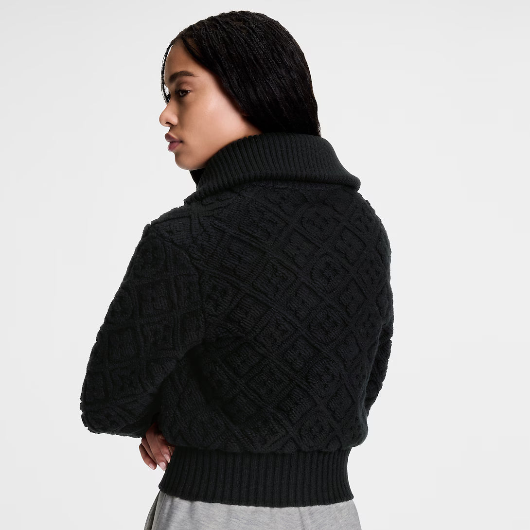 Monogram Toweling Zip-Up Jacket