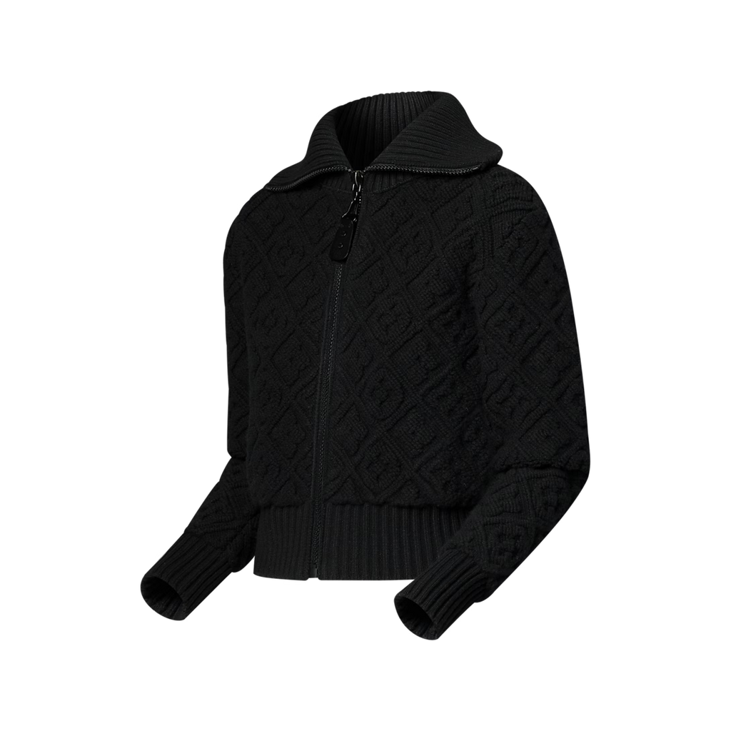 Monogram Toweling Zip-Up Jacket