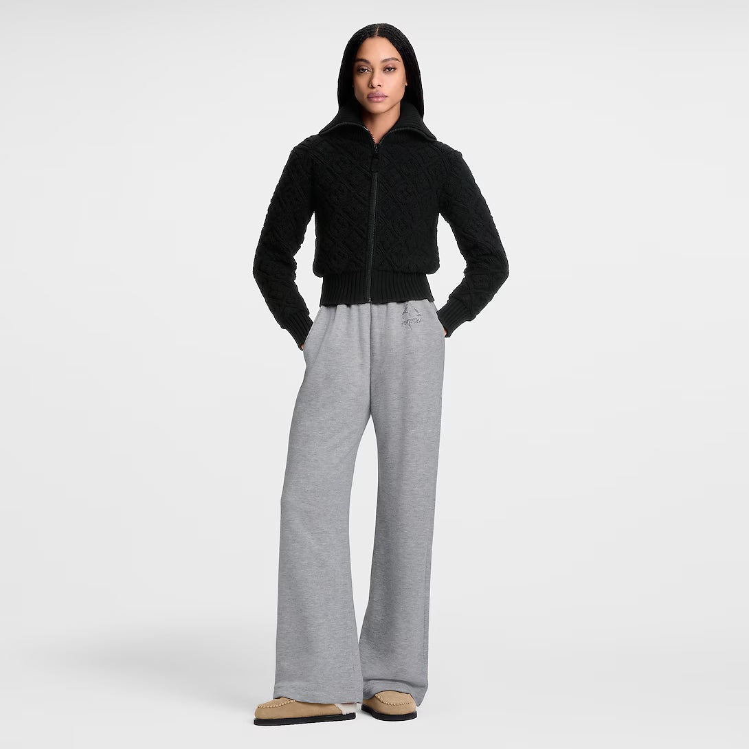 Monogram Toweling Zip-Up Jacket