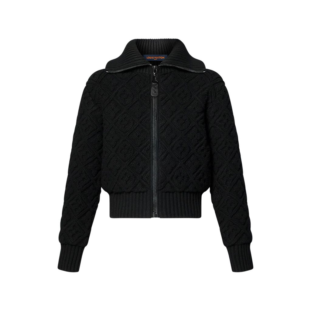 Monogram Toweling Zip-Up Jacket