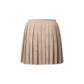 Pleated Mahina Knit Skirt