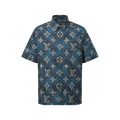 Printed Monogram Short-Sleeved Shirt
