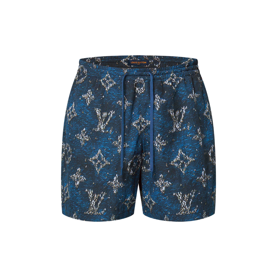 Printed Monogram Swim Shorts