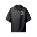 Printed Signature Silk Shirt