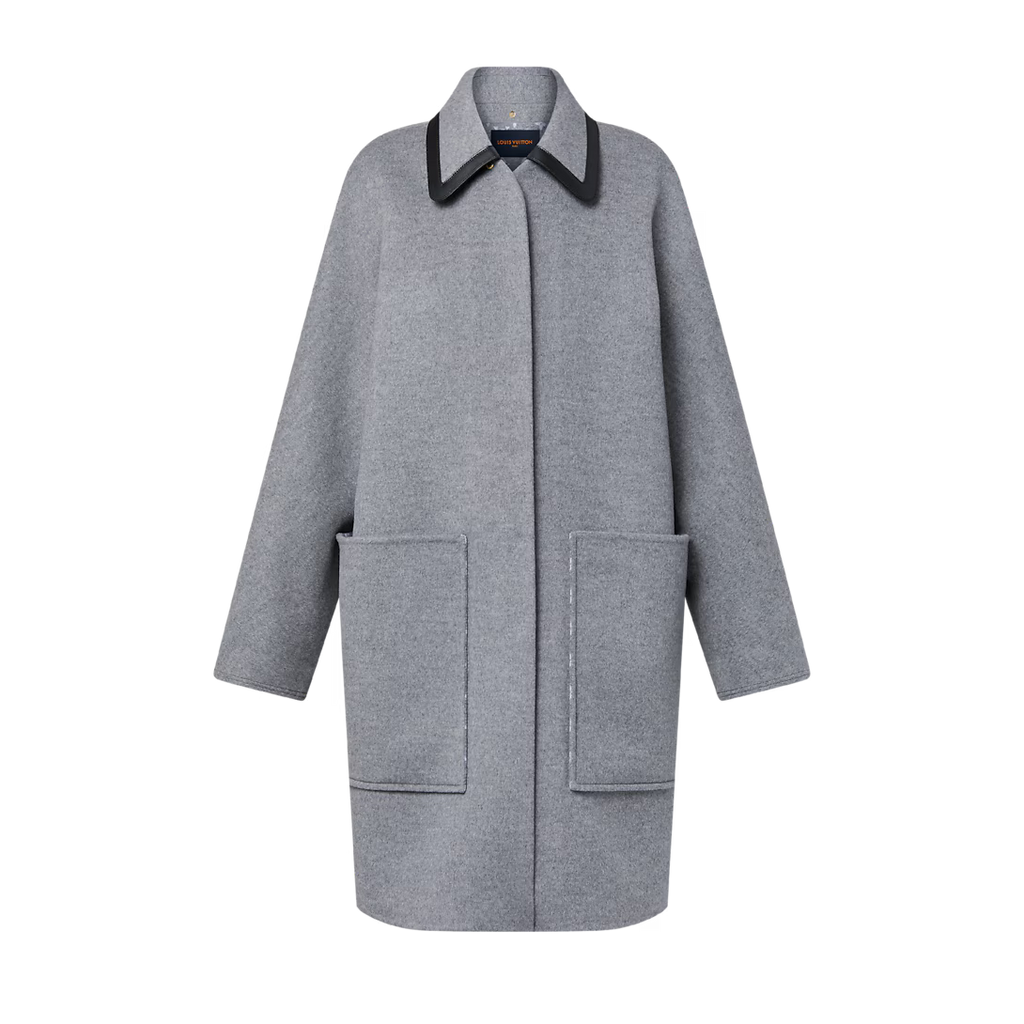 Removable Collar Double Face Coat