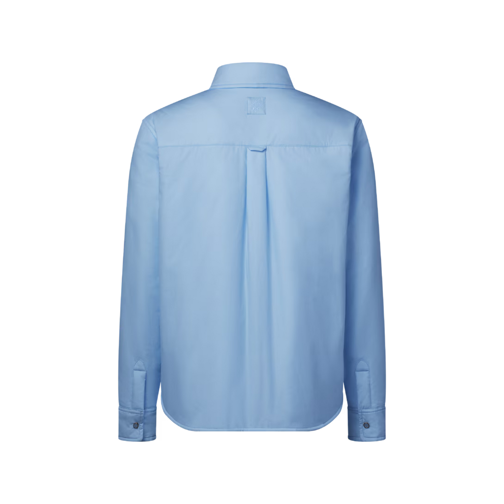Reversible Padded Long-Sleeved Overshirt