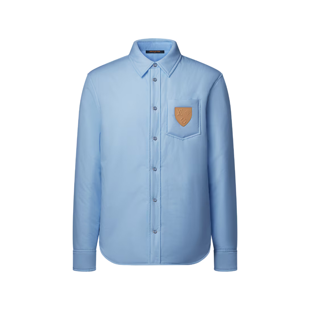 Reversible Padded Long-Sleeved Overshirt