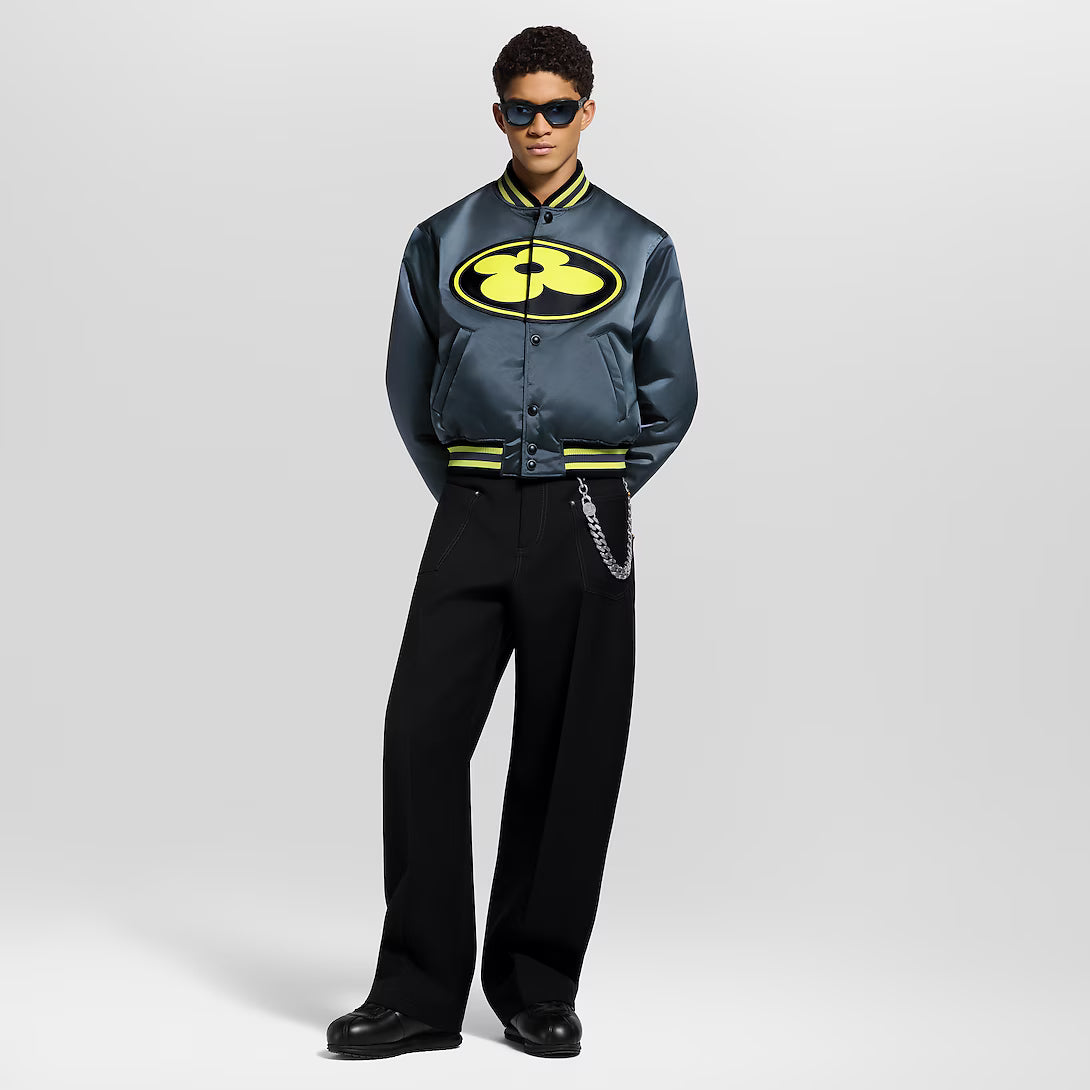 Embroidered Denim Workwear Shorts