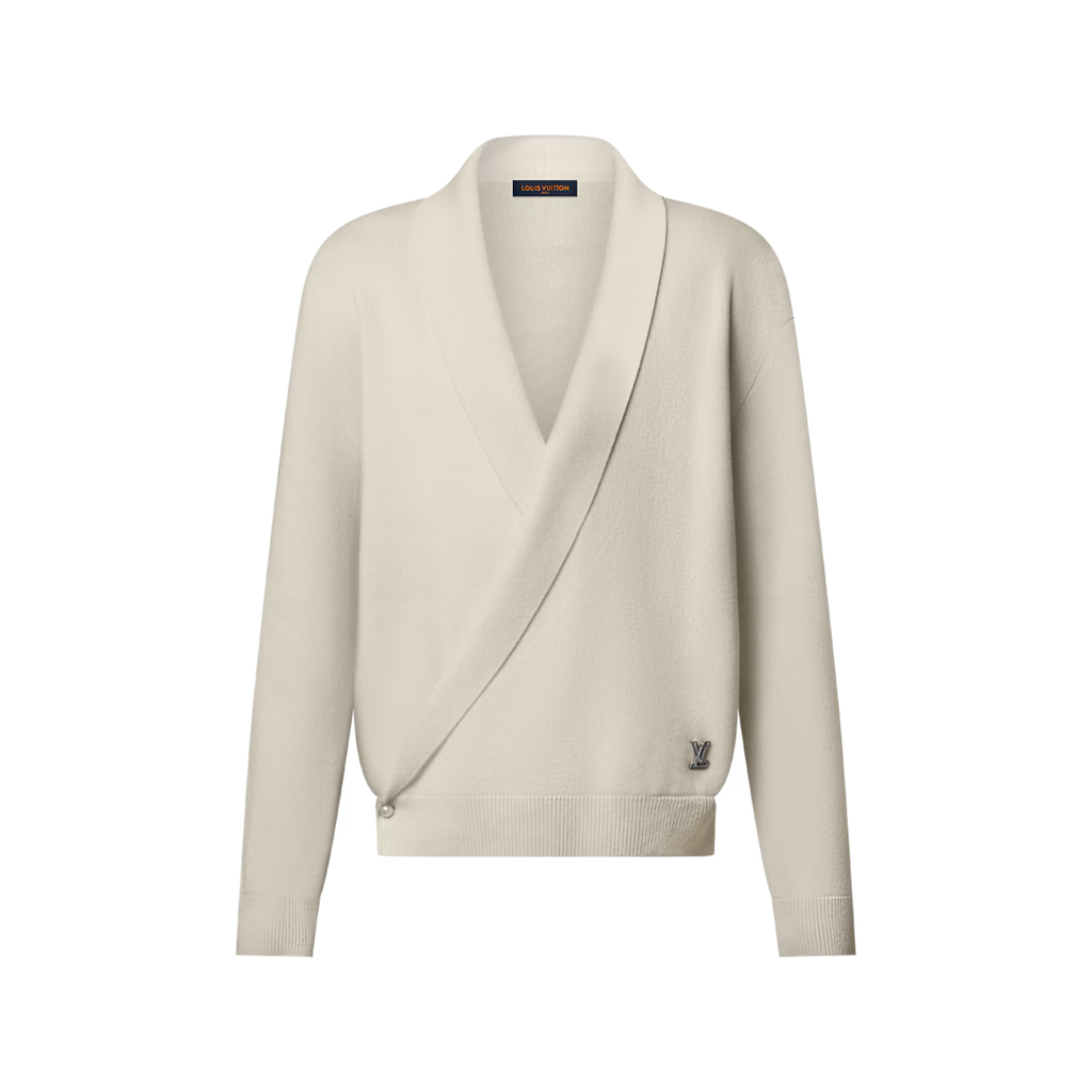 Shawl Collar Knit Jacket