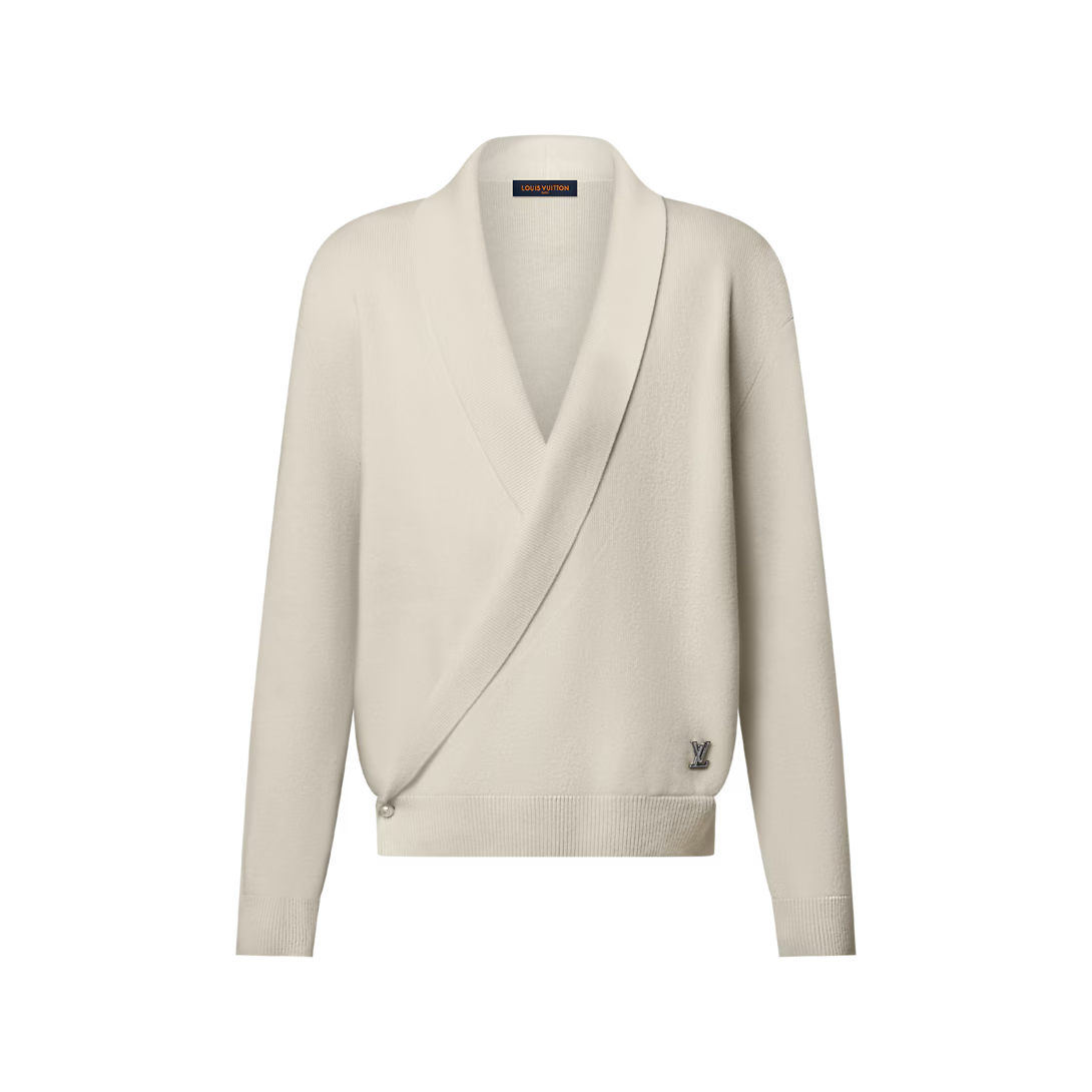 Shawl Collar Knit Jacket