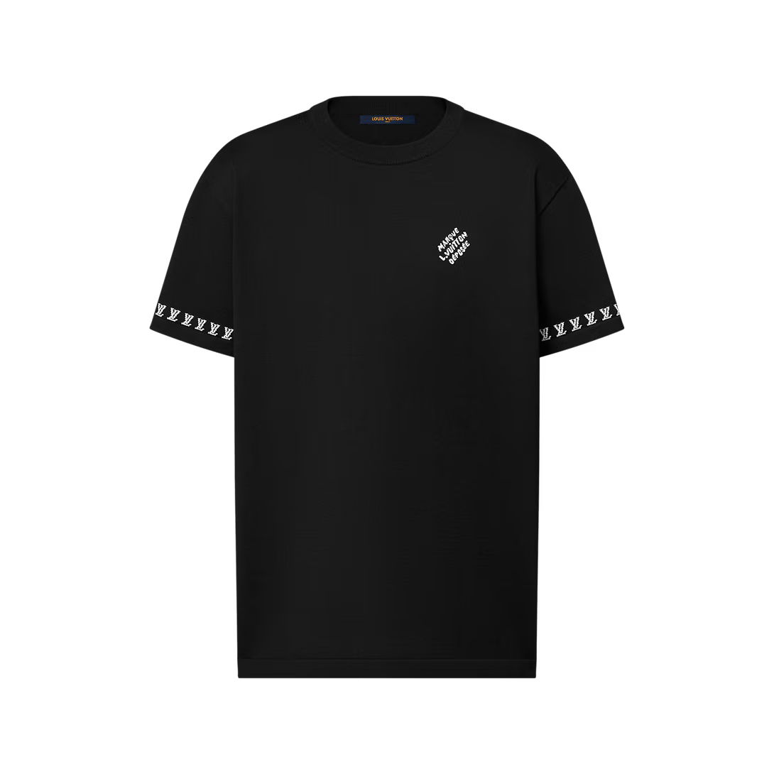 Short-Sleeved Cotton Crewneck