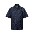 Short-Sleeved Denim Shirt