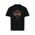 Short-Sleeved Intarsia Crewneck