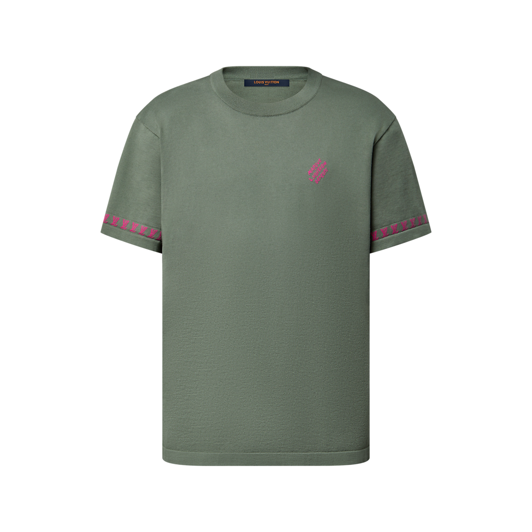 Short-Sleeved Signature Crewneck