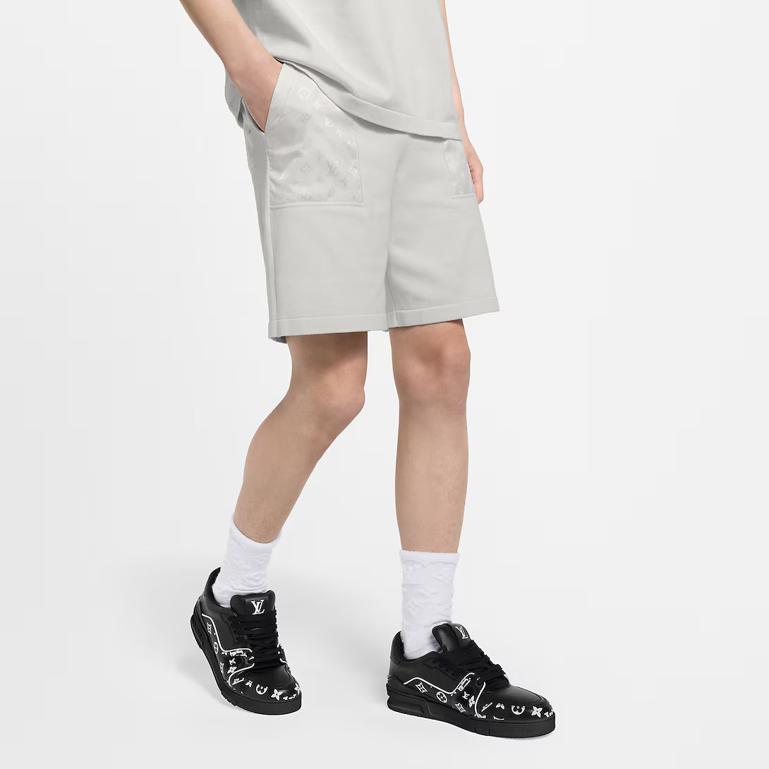 Shorts With Monogram Nylon Details