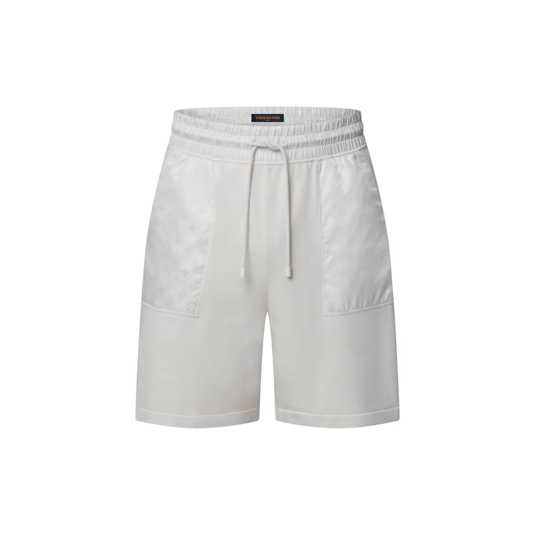 Shorts With Monogram Nylon Details