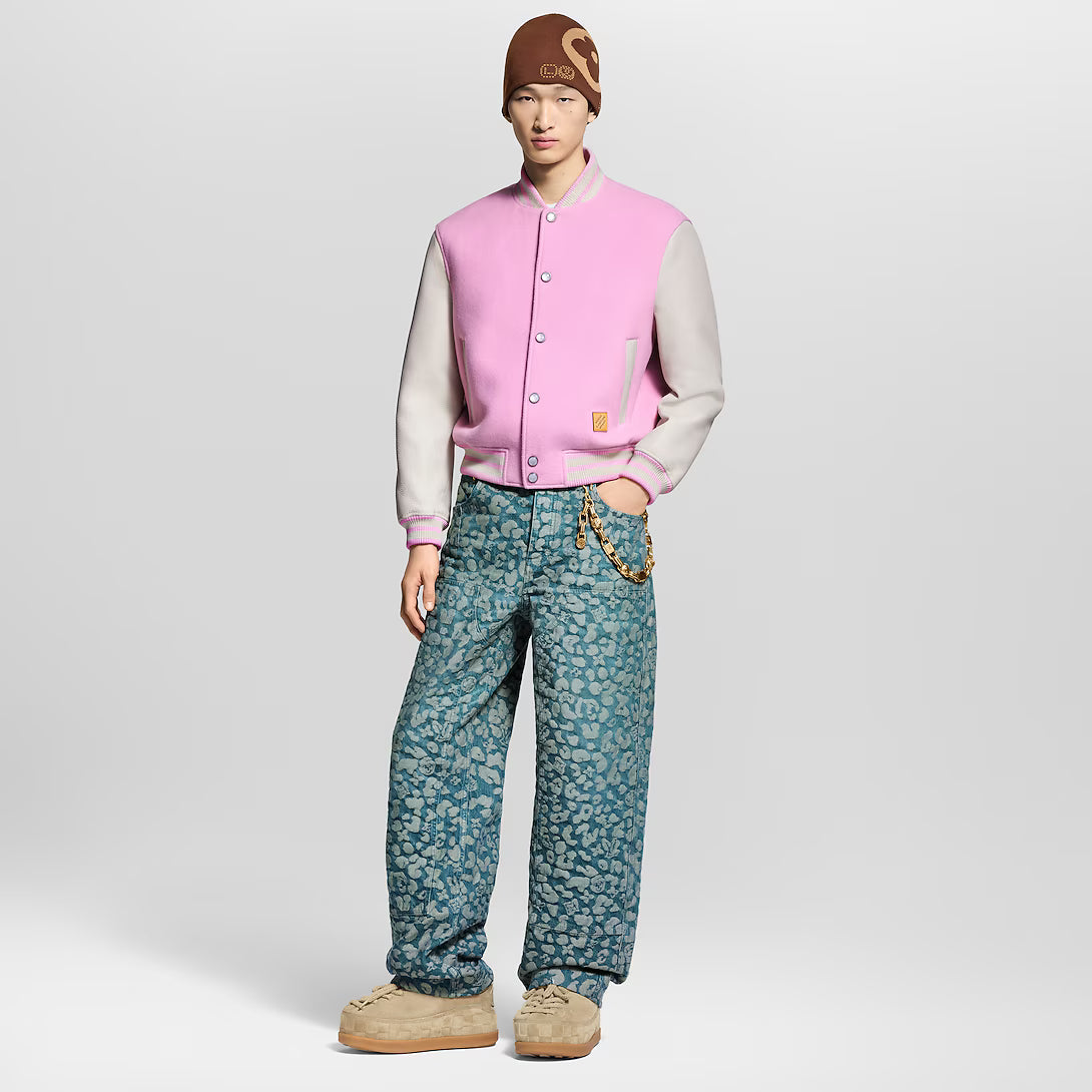 Signature Leather Varsity Jacket