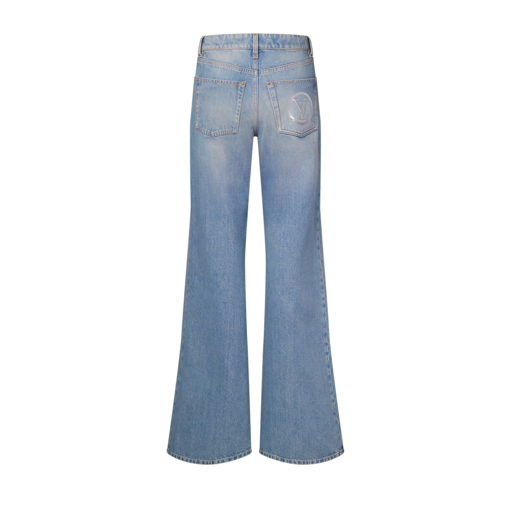 Signature Sequin Slim-Fit Jeans