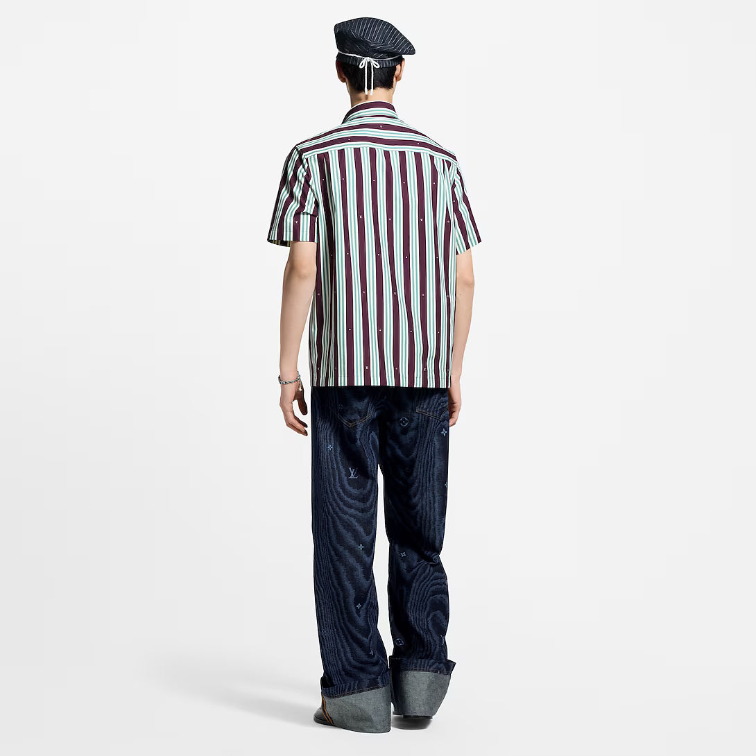 Striped Short-Sleeved Shirt