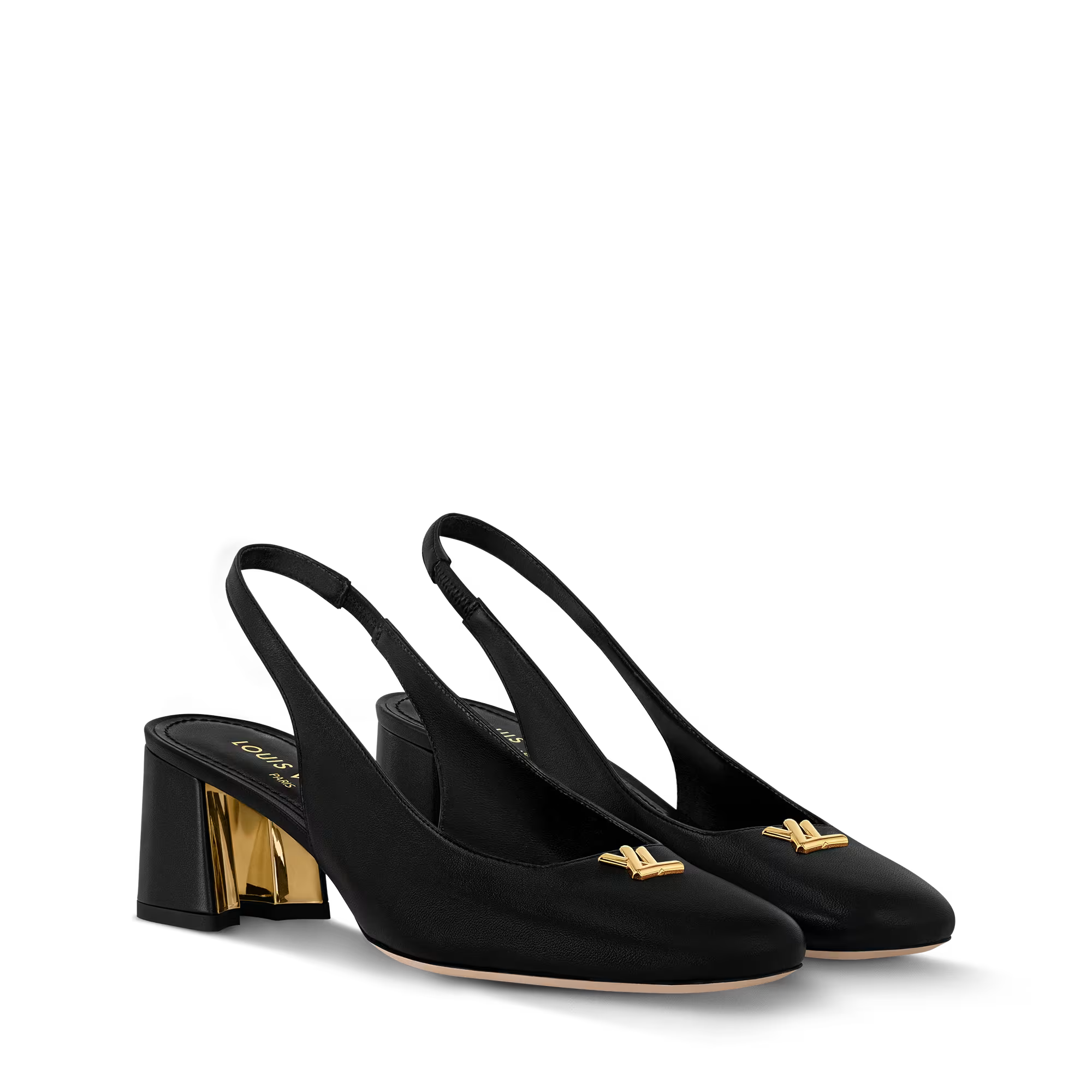 Louis Vuitton Swing Slingback Pump - Front view