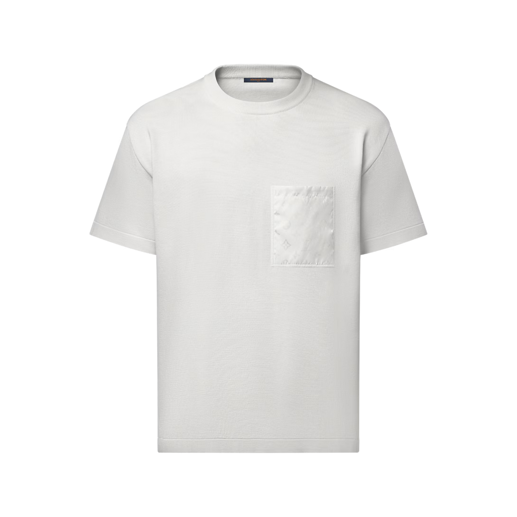T-Shirt With Monogram Nylon Details