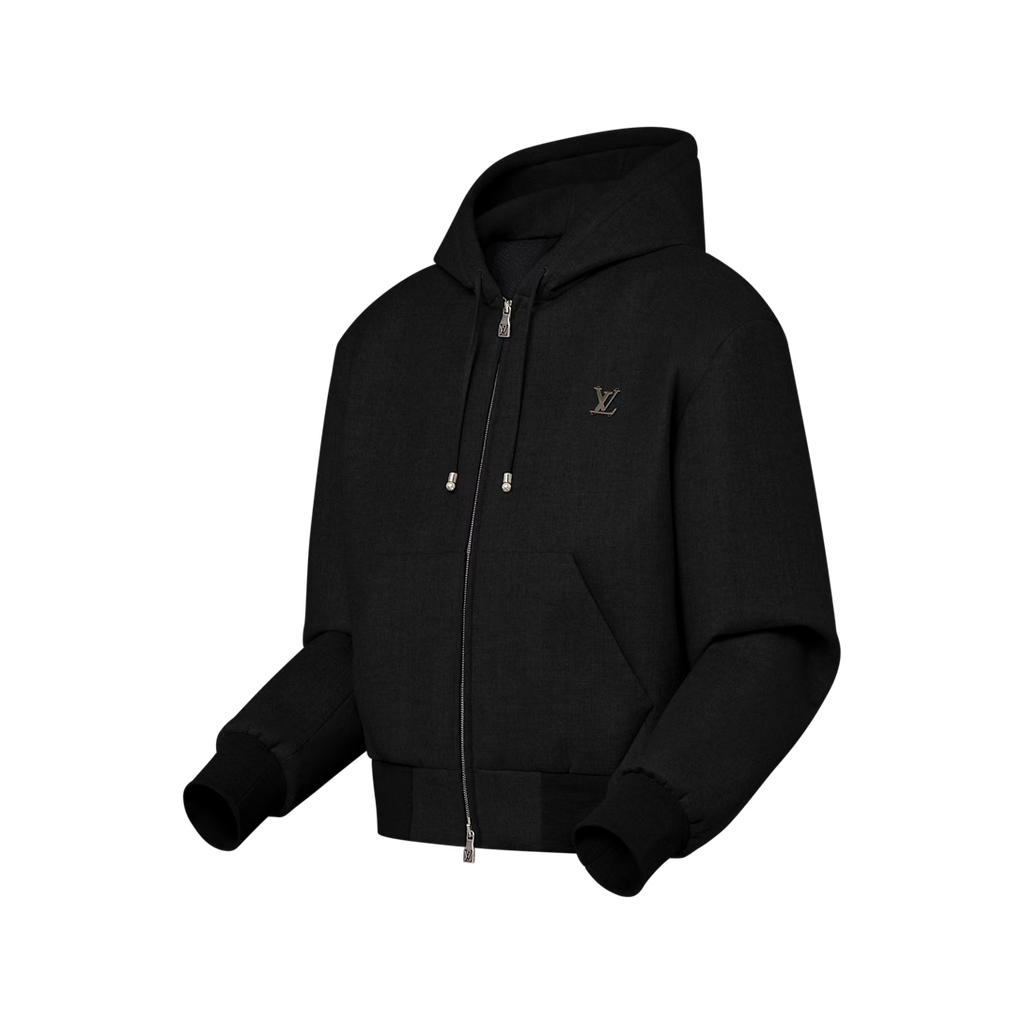 Tailored Technical Wool Hooded Blouson