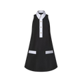 Technical Gabardine Polo Dress