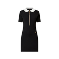 Technical Jersey Peter Pan Collar Dress