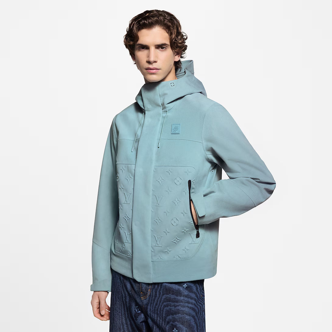 Technical Velvet Rain Jacket
