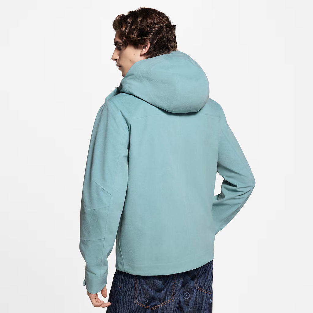 Technical Velvet Rain Jacket