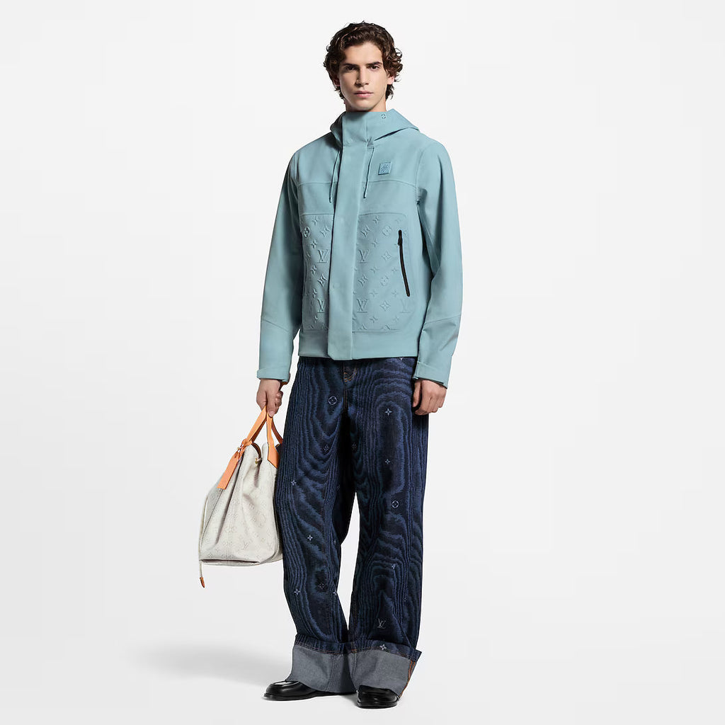 Technical Velvet Rain Jacket