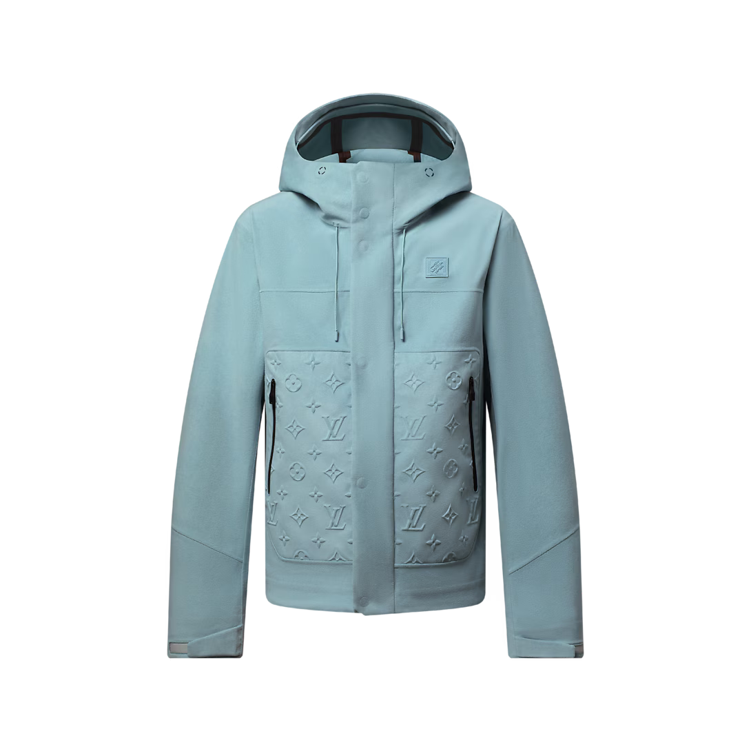 Technical Velvet Rain Jacket