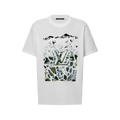 Velvet Jacquard Short-Sleeved T-Shirt