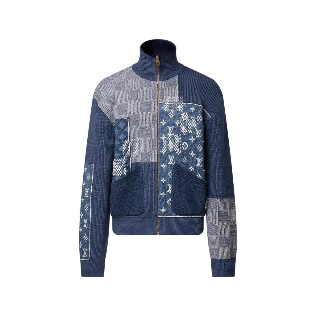 Zip Up Patchwork Tracktop