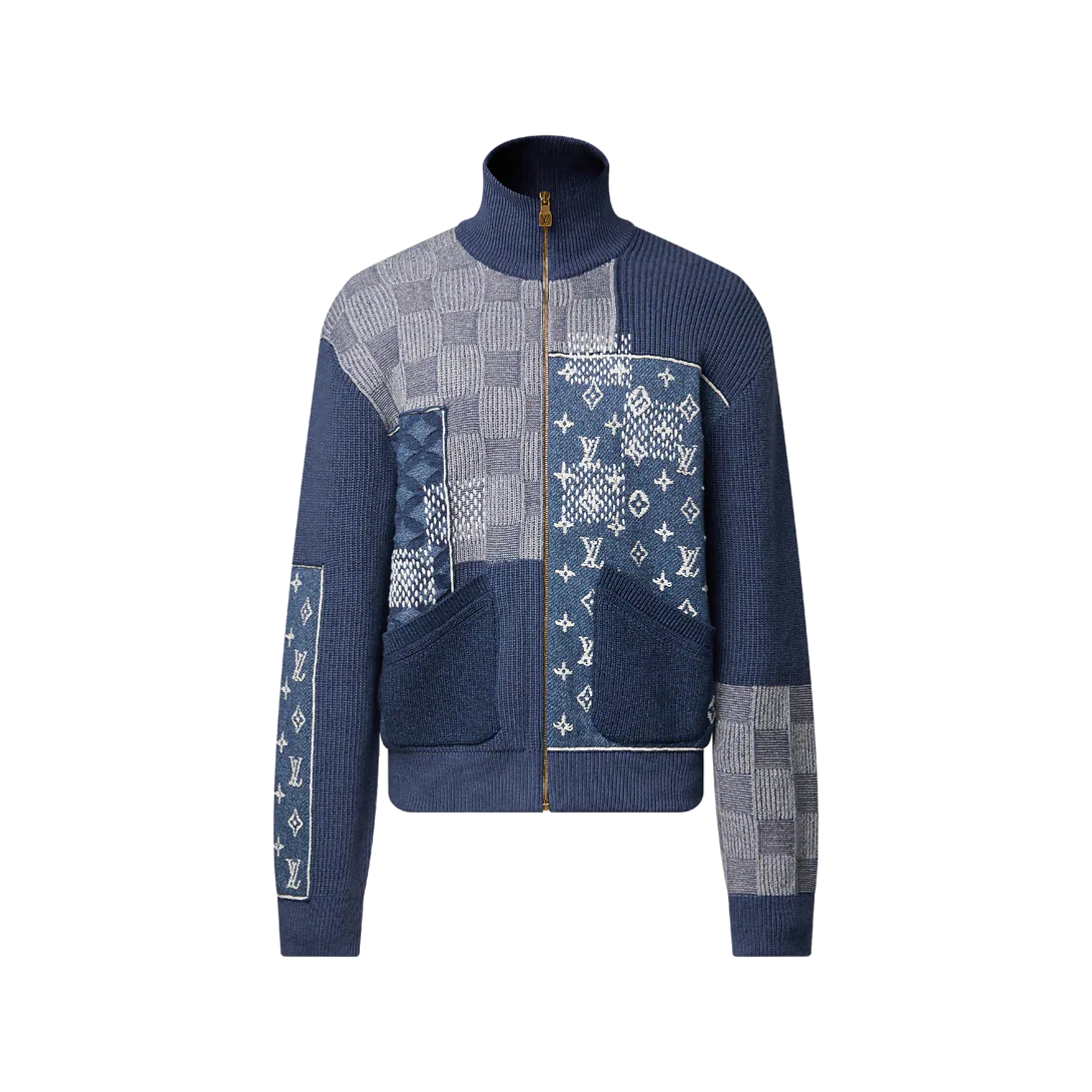 Zip Up Patchwork Tracktop